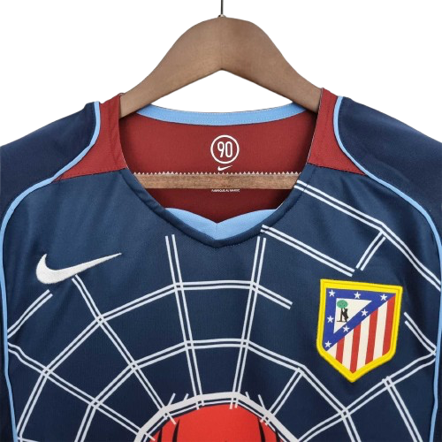 Maillot Domicile Atlético Madrid 2005/06 – Nike Taille L Vintage