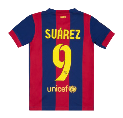 FC Barcelona 14-15ユニフォーム　正規品 F.C Barcelona 14/15 Home Shirt – My Kits Direct