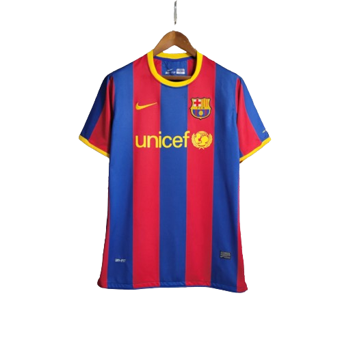 F.C Barcelona 10/11 Home Shirt – My Kits Direct
