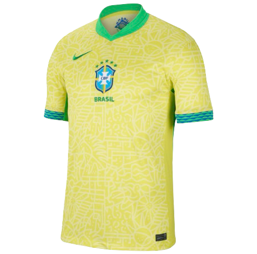 Brazil Home Kids Shirt 2024 - My Kits Direct