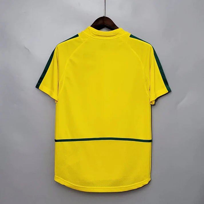 Brazil 2002 Home Shirt - My Kits Direct